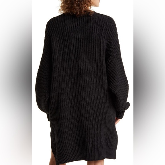Free People NWT Nightingale OVERSIZED HEAVYWEIGHT POCKETS Cardigan - Picture 5 of 15